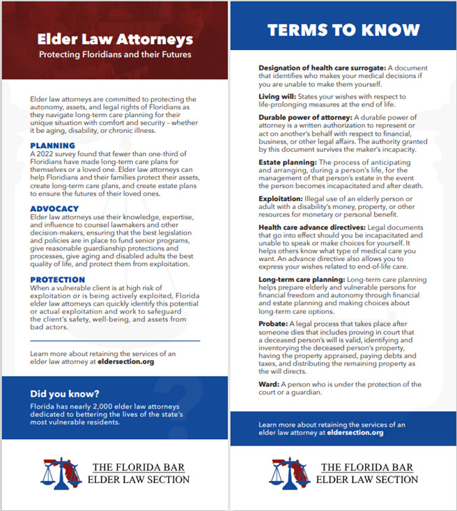 Elder Law Attorneys - Terms to Know
